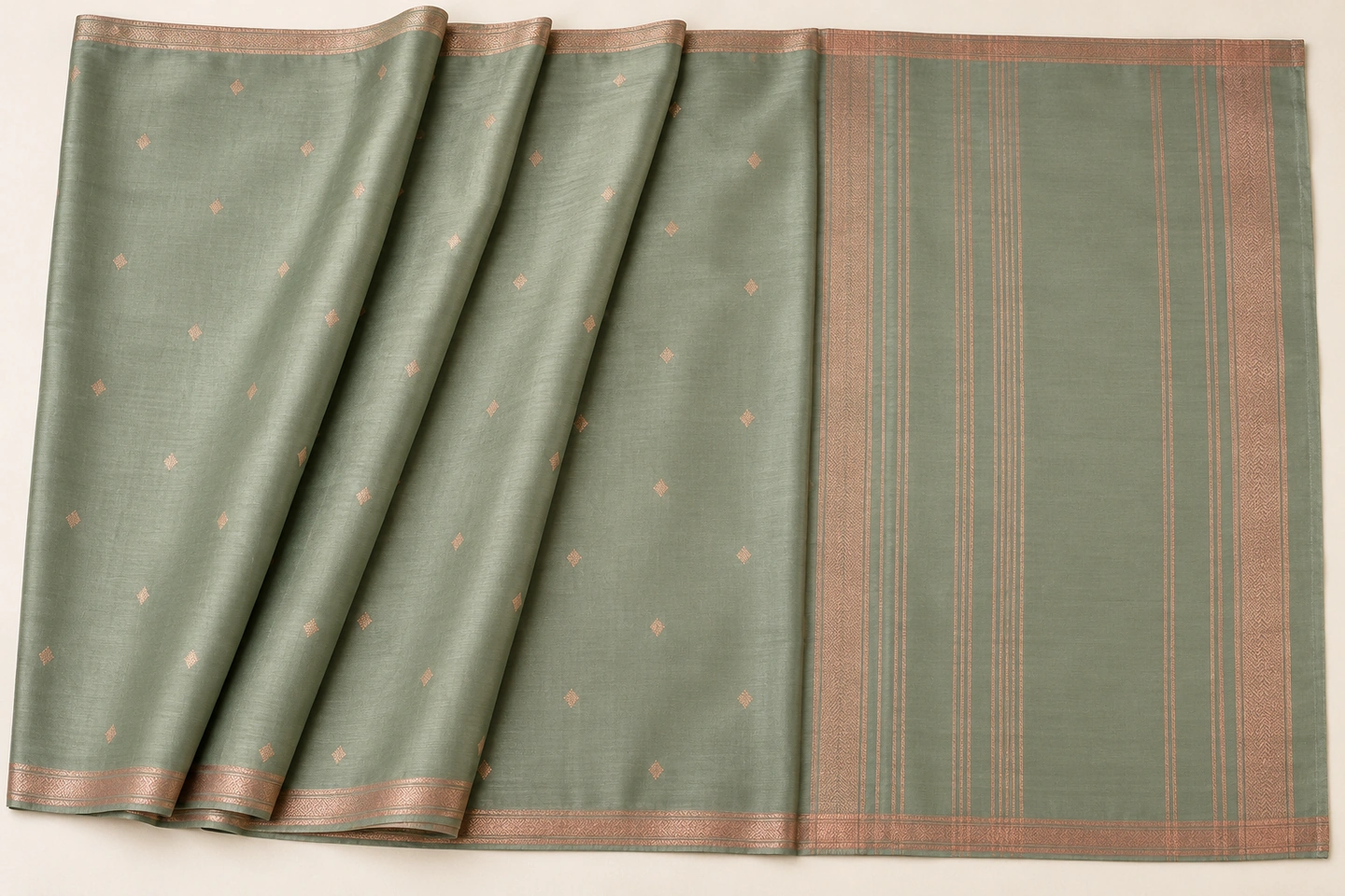 Contemporary Kanjivaram-inspired interpretation