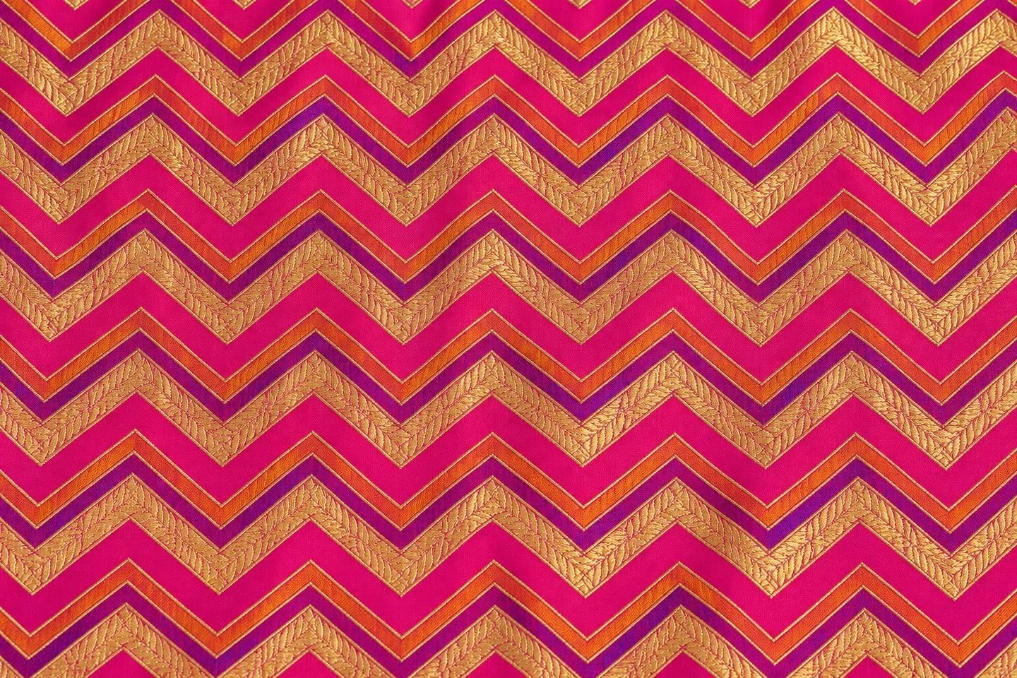 Illustrative textile study: Illustration for Chevron / zigzag — repeated V-shaped lines