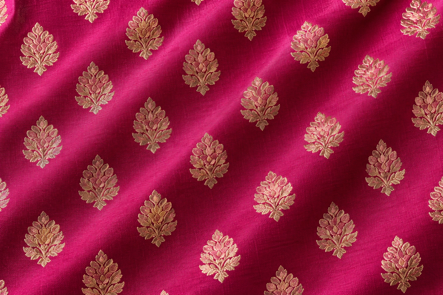 Illustrative textile study: Illustration for Kadwa / Kadhua — decorative motifs formed individually