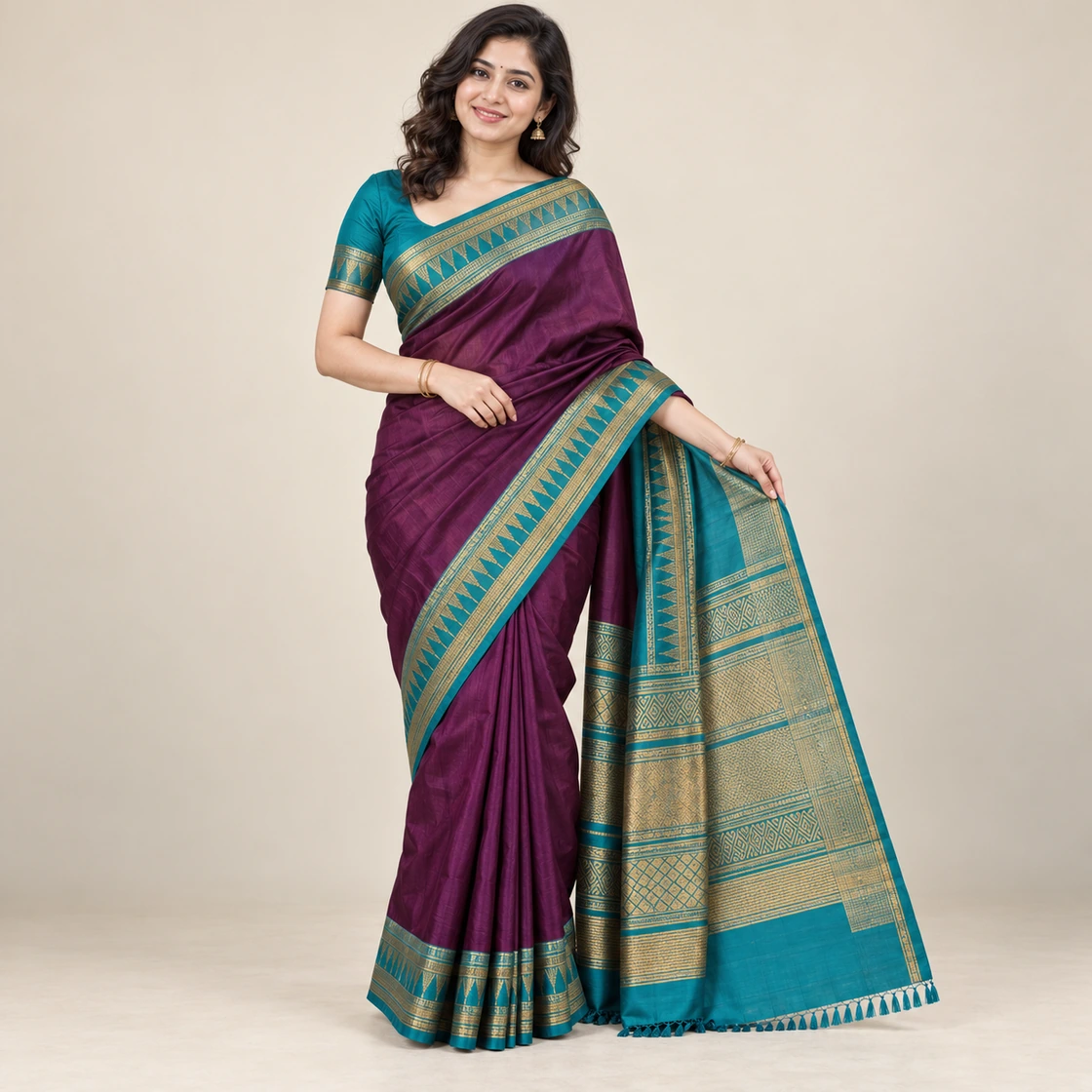 Illustrative portrait of Molakalmuru saree